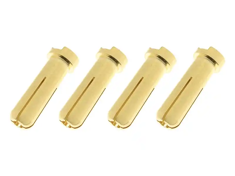 Sleva | Konektor zlacený 5.0mm 90° samec (4)