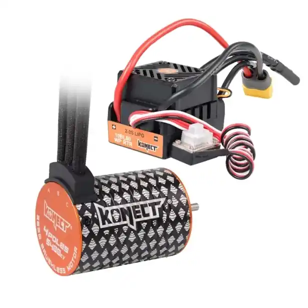 COMBO BRUSHLESS 60A WP + 4P 3650SL 5400KV motor | Velmi populární