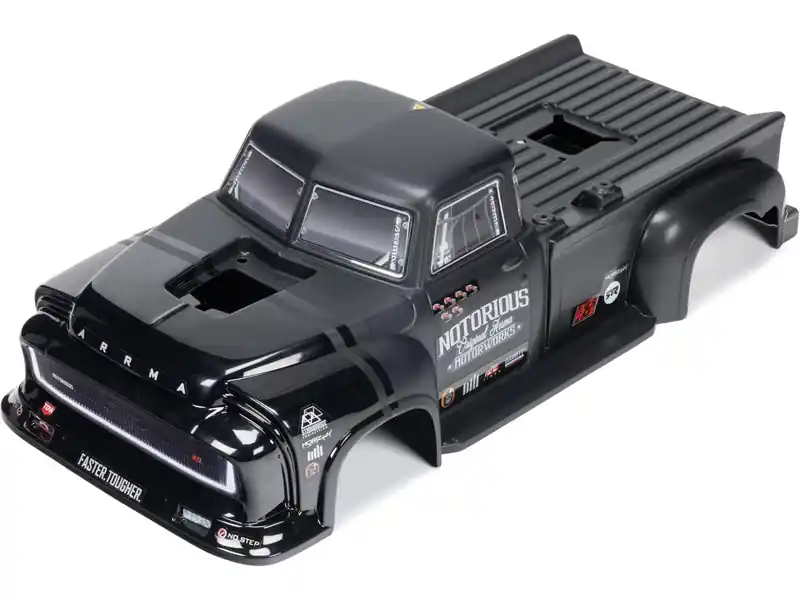 Pospěšte si | Arrma karosérie černá Notorious 6S BLX V6
