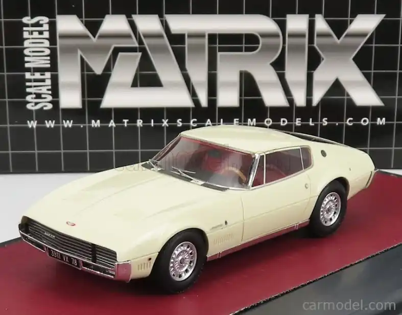 Matrix scale models Jensen Nova Vignale 1967 1 43 Bílá | Ihned k objednání