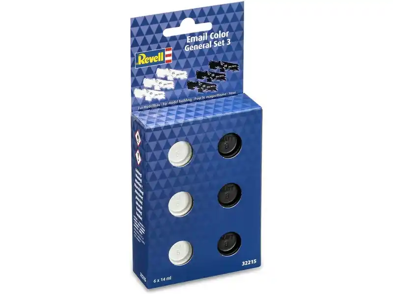 Revell sada emailových barev - General Set 3 (6x14ml) | Objednejte nyní