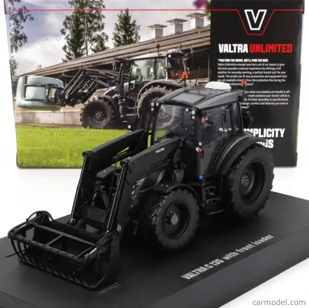 Právě dorazilo - Universal hobbies Valtra G135 Tractor 2017 1 32 Black