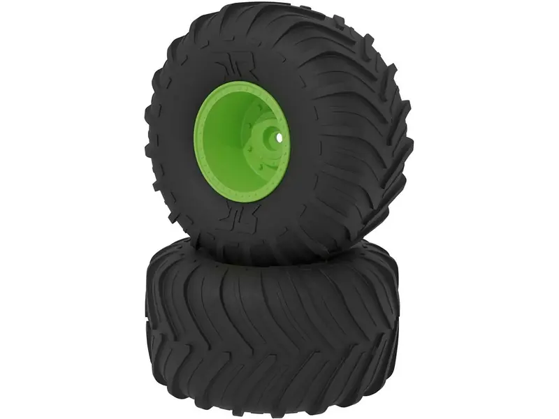 Arrma kolo dBoots Chevron MT, disk zelený (2) - Výprodej