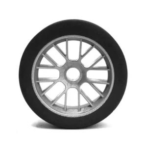 Mechové přední gumy, PAN CAR 1/10, stříbrný disk, sh 40, 2 ks. - Nejprodávanější
