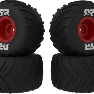 Arrma kolo s pneu dBoots Chevron MT, disk červený (4) GROM | Tovární cena