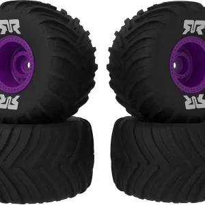 Poslední dny | Arrma kolo s pneu dBoots Chevron MT, disk fialový (4) GROM