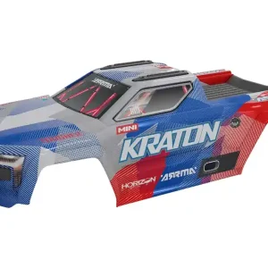 Extra sleva - Arrma karosérie červená/modrá Mini Kraton