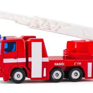 Akce končí brzy | SIKU Blister - hasičské auto s výsuvným žebříkem (česká verze) 1 50
