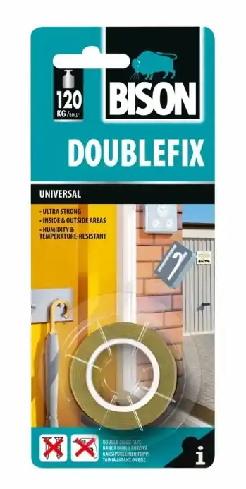 BISON DOUBLEFIX UNIVERSAL 1,5 m x 19 mm | Rychlá doprava