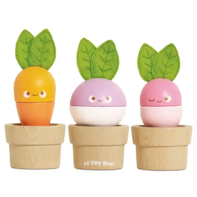 Le Toy Van Květináčky se zeleninou | Velmi žádaný produkt