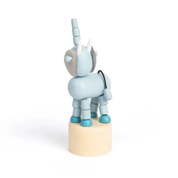 Bigjigs Toys Dřevěná mačkací zvířátka Safari Slon | Končí brzy