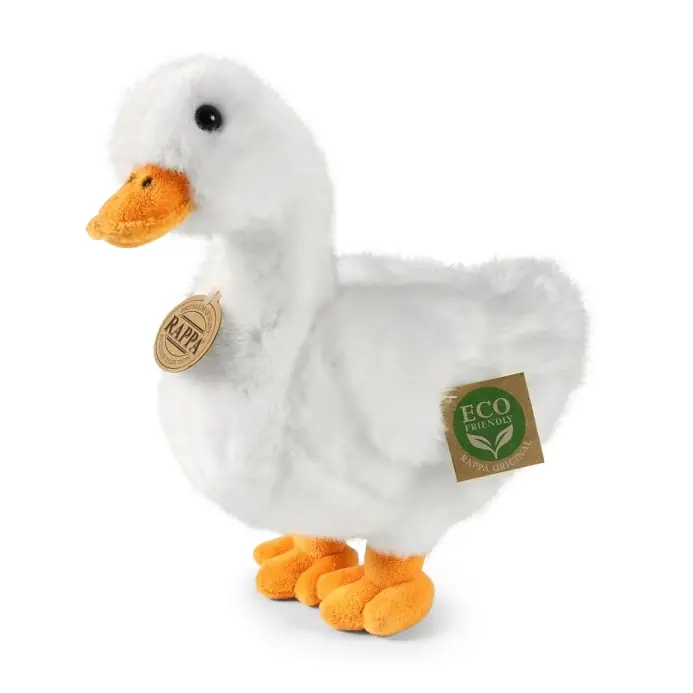 Snadné objednání | Rappa Plyšová kachna bílá 24 cm ECO-FRIENDLY