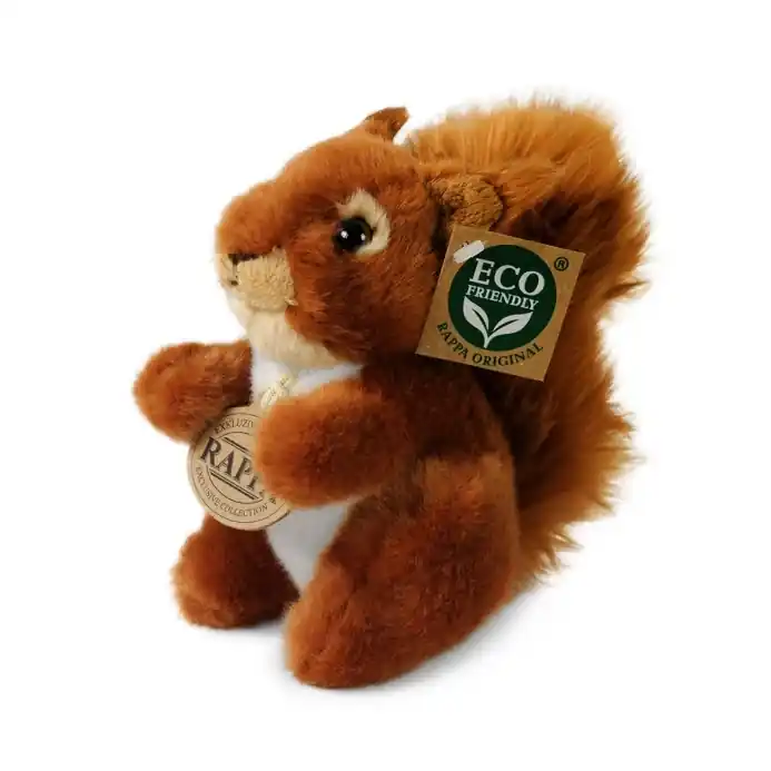 Kvalitní produkt - Rappa Plyšová veverka 16 cm ECO-FRIENDLY