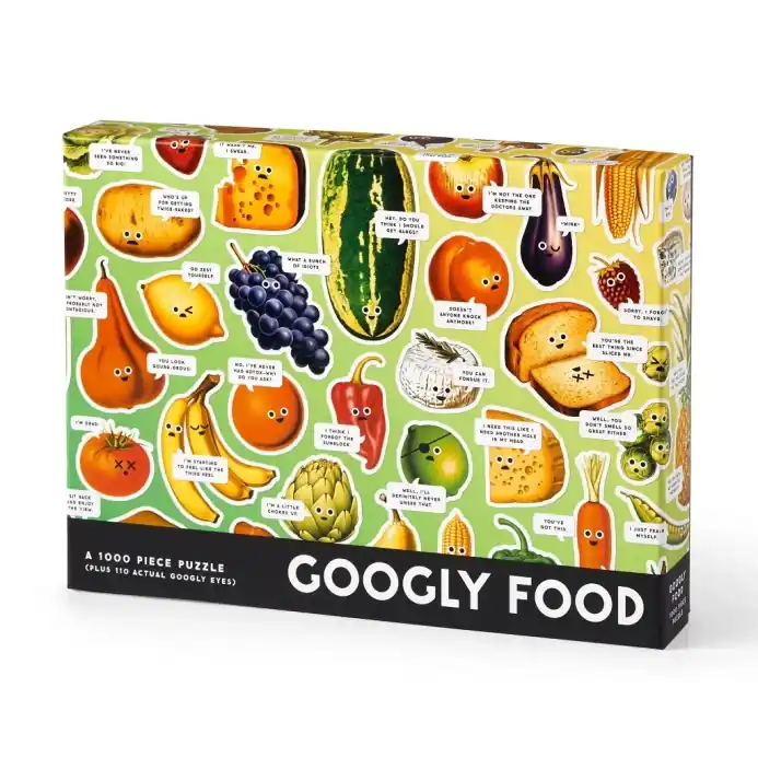 Ihned k objednání - Galison Puzzle Googly Food 1000 dílků