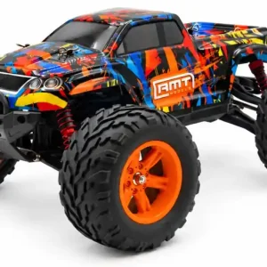 Velmi žádaný produkt | ROZBALENO - RC auto RMT Dominator Monster, oranžová