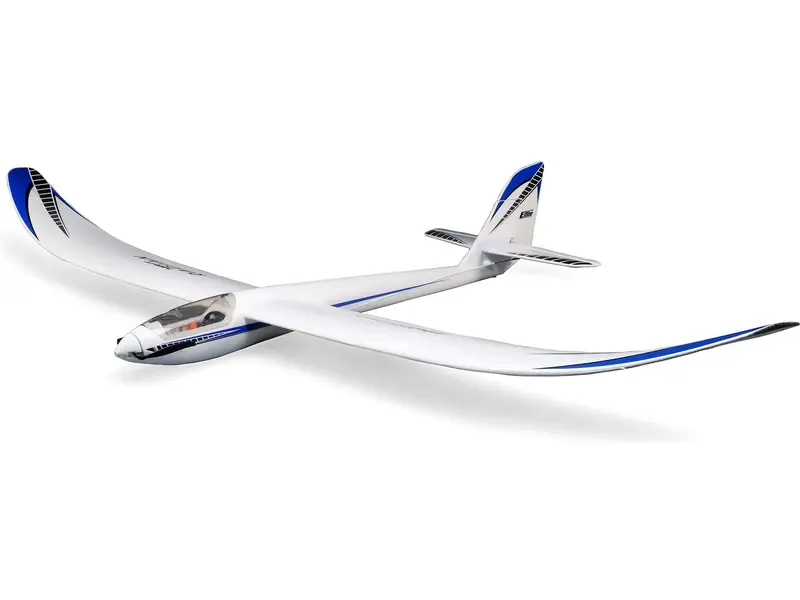 BAZAR - E-flite Night Radian 2.0m SAFE BNF Basic - Už jen pár kusů