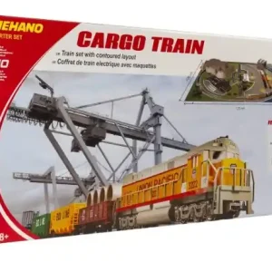 Akční nabídka | NA DÍLY - MEHANO Train set Cargo s maketou tratě