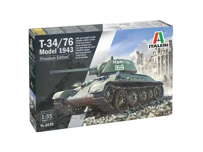 Italeri T-34/76 Mod. 43 (1 35) | Premium