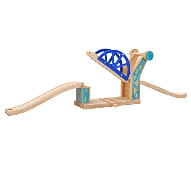 Oblíbený produkt - Bigjigs Rail Modrý zvedací most