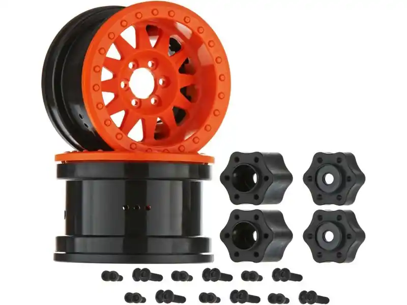 K objednání - Axial disk 2.2" Method Beadlock IFD oranžový (2)