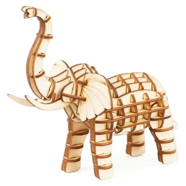 Velmi oblíbený produkt | RoboTime dřevěné 3D puzzle Slon