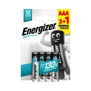 Mezi nejprodávanějšími | Energizer MAX Plus AAA 4pack 1.5V
