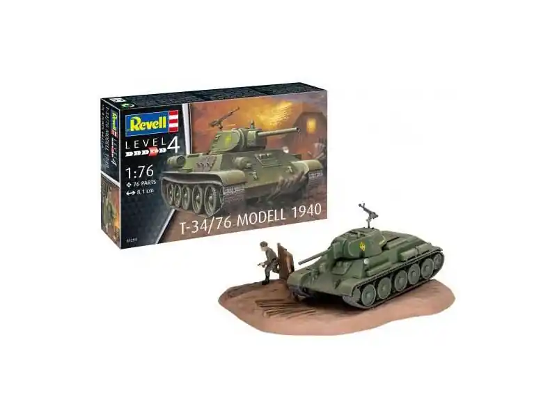 Akční cena | Revell T-34/76 Modell 1940 (1 76)