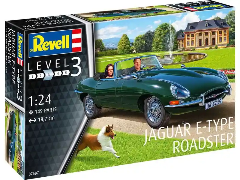 Poslední šance | Revell Jaguar E-Type Roadster (1 24)