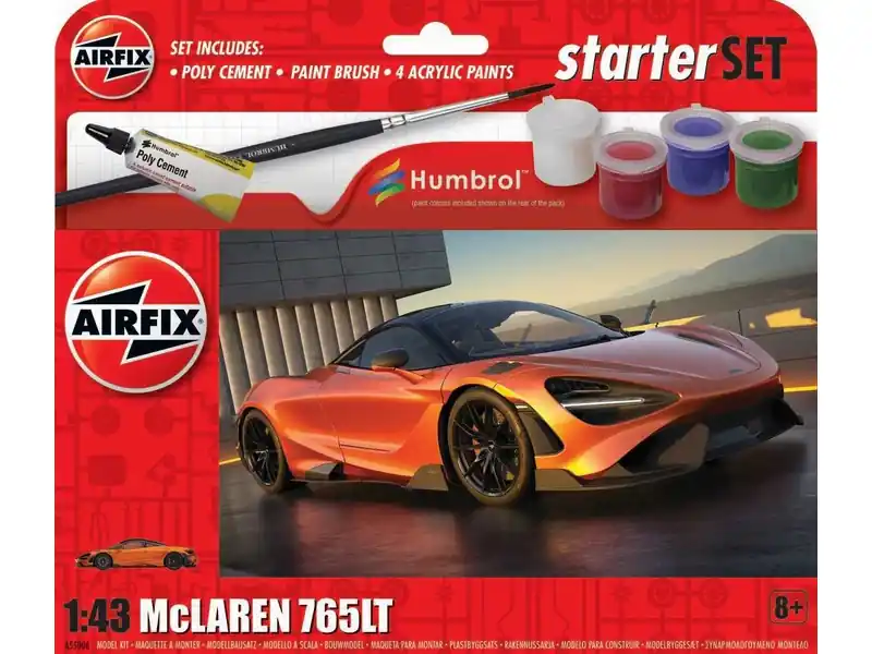Koupit nyní | Airfix McLaren 765 (1 43) (sada)