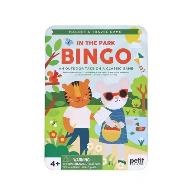 Přímo z továrny - Petit Collage Magnetická hra Bingo v parku