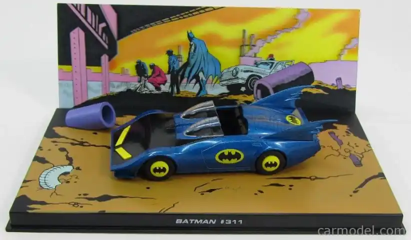 Objednat nyní | Edicola Batman Batmobile - 311 1979 1 43 Modrá Matná Černá