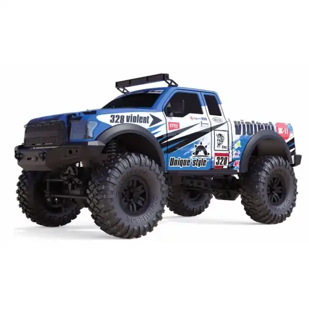 ROZBALENO - RC auto Dirt Climbing Pickup Race Crawler, modrá - Právě dorazilo
