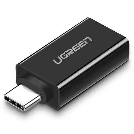 UGREEN US173 USB-A 3.0 to USB-C 3.1 Adapter (black) | Slevy