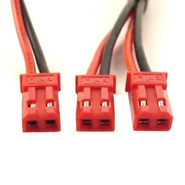 Rychle mizí - Y-kabel BEC JST ( 2x samice , 1x samice ), 20cm