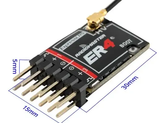 Přijímač Radiomaster ER4 ELRS | Top cena