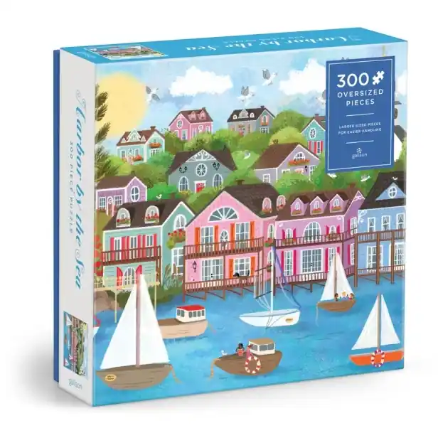 Galison Puzzle Přístav u moře Joy Laforme 300 dílků - Cena od výrobce