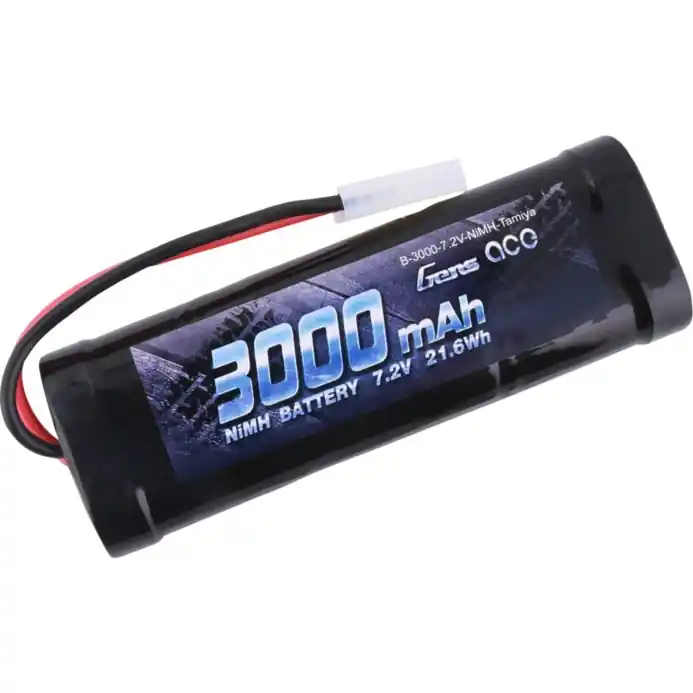 Gens ace akumulátor NiMH 3000mAh 7.2V Tamiya Plug | Vysoká kvalita