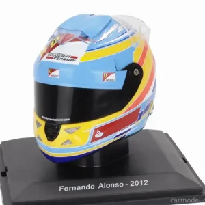 BAZAR - Edicola Helmet F1 Casco Helmet Fernando Alonso F2012 Team Ferrari Season 2012 1 5 Modrá Žlutá Červená | Skvělé hodnocení