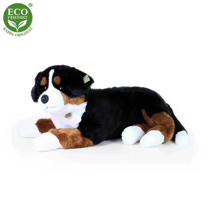 Velmi populární | Rappa Velký plyšový pes Bernský salašnický ležící 89 cm ECO-FRIENDLY