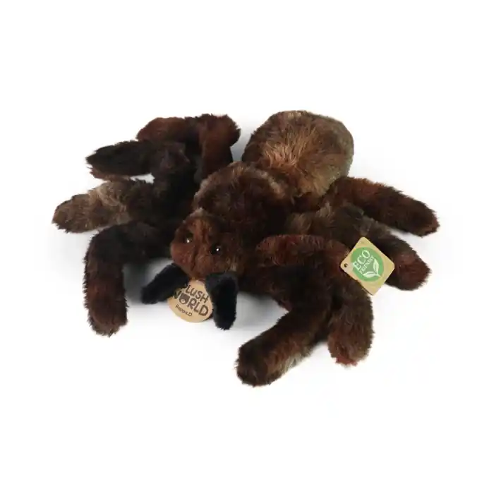 Rappa Plyšový pavouk 20 cm ECO-FRIENDLY PLUSH WORLD - Velká sleva