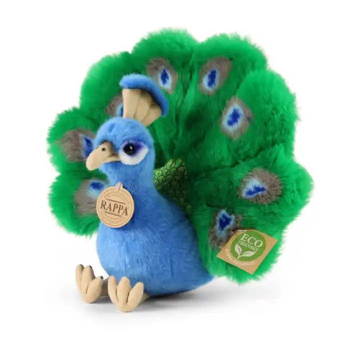 Nový produkt | Rappa Plyšový páv 22 cm ECO-FRIENDLY