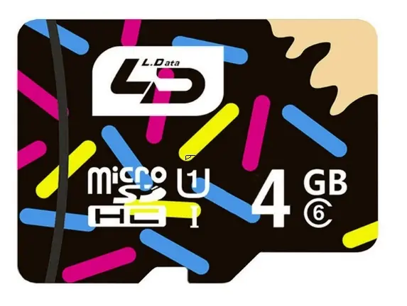 Nový produkt - Paměťová karta Micro SD 4GB
