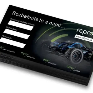 Nyní k dispozici - Dárkový poukaz v hodnotě 300 Kč - Elektronický