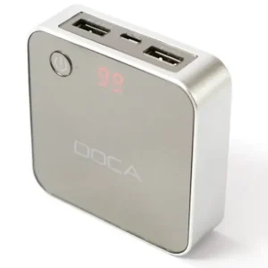 DOCA 8400 mAh, stříbrná - Skvělé hodnocení