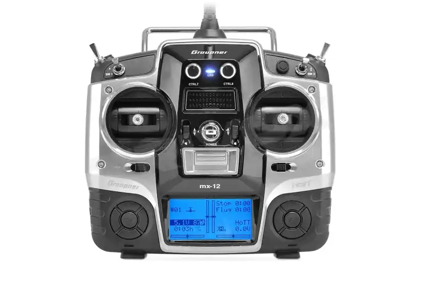 Rychlá doprava - MX-12 2,4GHz HOTT RC souprava (anglický software)