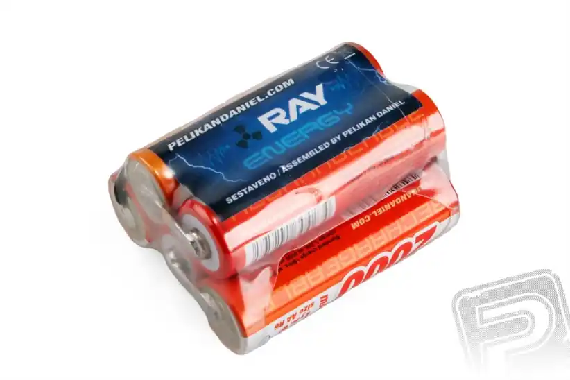 Výprodej | 6.0V 2000AA Long RAY RX 5čl. přijímačový (pyramida)