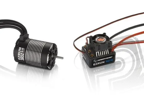 Snížená cena - COMBO MAX10 s EZRUN 3652 SL 4000Kv - černý