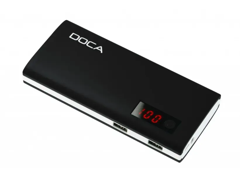 K objednání - DOCA 13000 mAh QC, černá