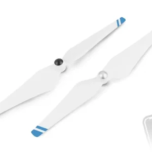 E300 - vrtule 9" white with blue stripes (CW+CCW) | Poslední dny akce