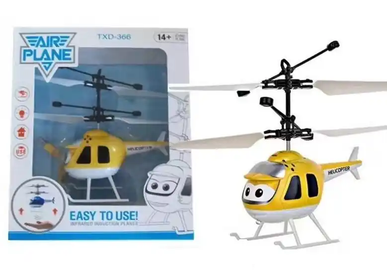 Jen pár kusů - Mini helikoptéra, žlutá